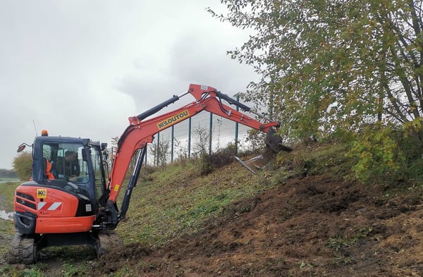 Photo Travaux Génie écologique Biota